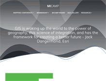 Tablet Screenshot of micamp.org
