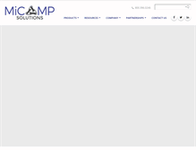 Tablet Screenshot of micamp.com